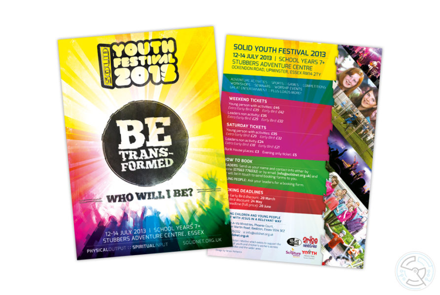 SOLID Youth Festival Publicity | Simon Petherick Graphic and Web Design