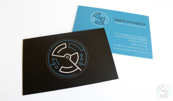 Simon Petherick business card