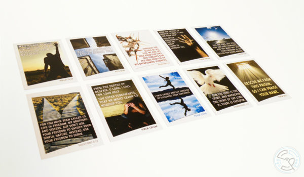 Prison Chaplaincy Bible Verse Cards
