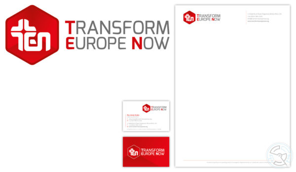 Transform Europe Now branding