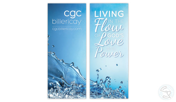 CGC Billericay- roller banner design