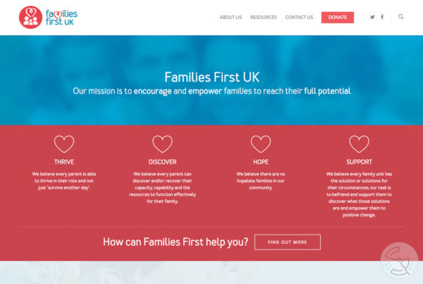 Families First website