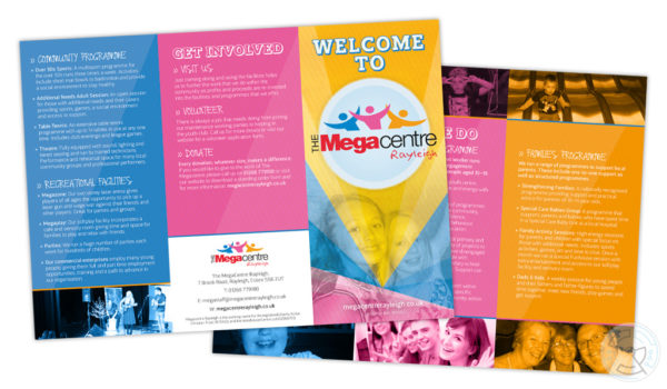 Rayleigh Megacentre publicity design