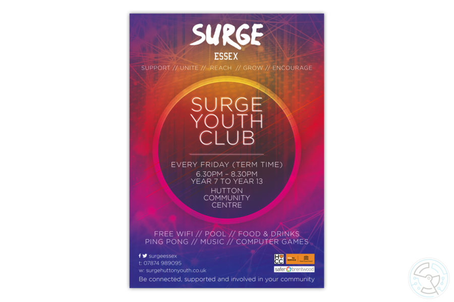 Surge Youth Club - poster