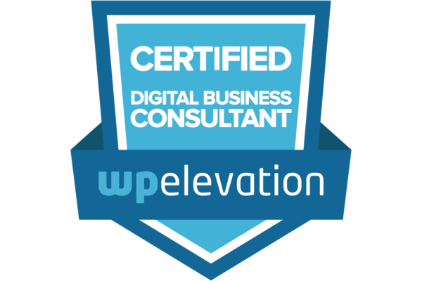 WP Elevation Certified Digital Business Consultant badge