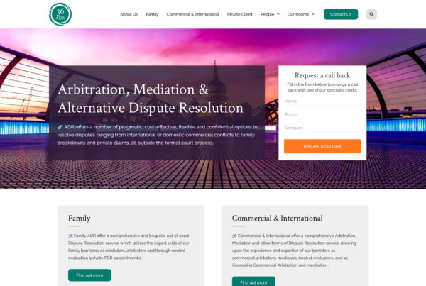 36 ADR Website