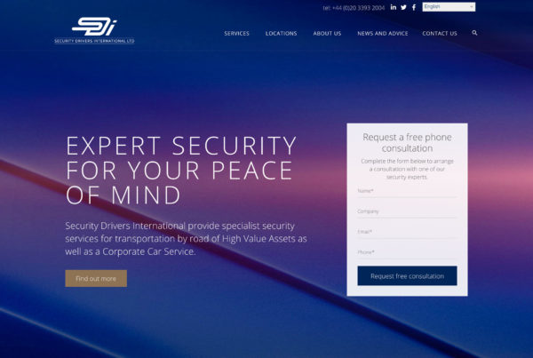 Security Drivers International Website