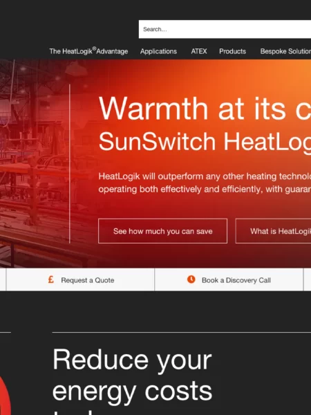 SunSwitch website homepage